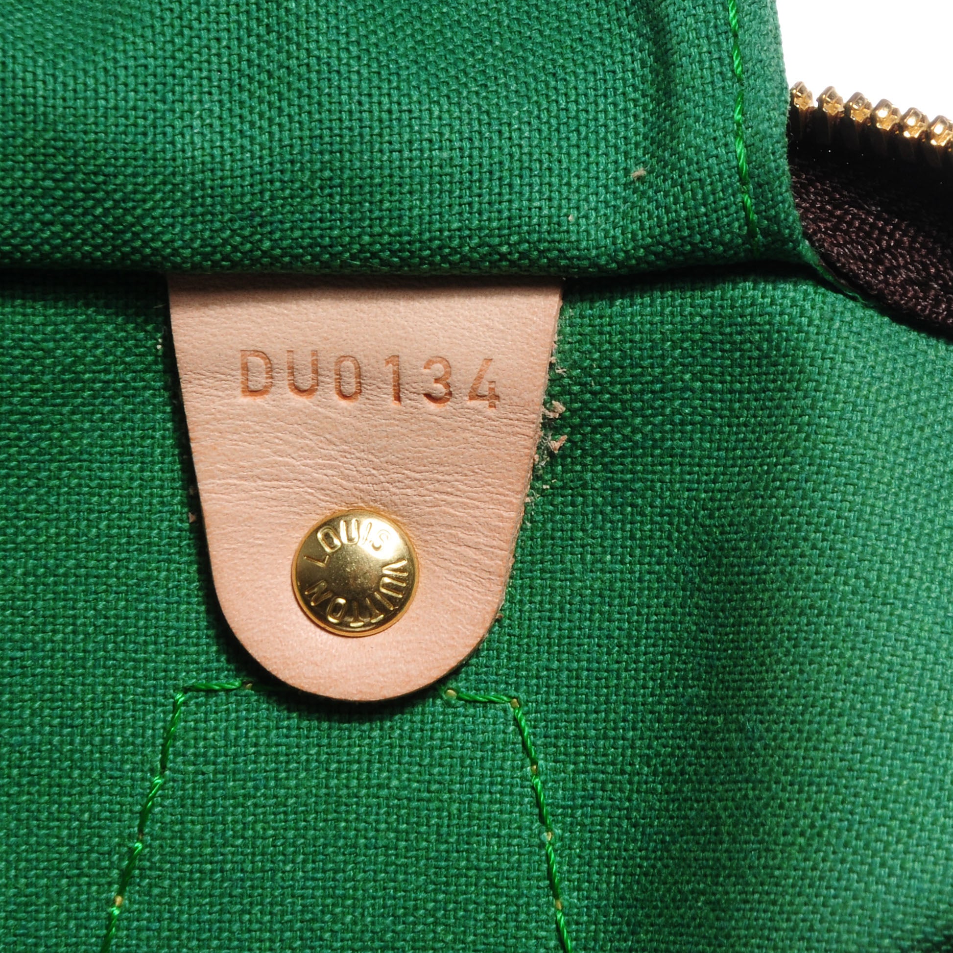 Louis Vuitton Monogram My LV Heritage Speedy Bandouliere 35 Vert and Blue Clair 6 of 7