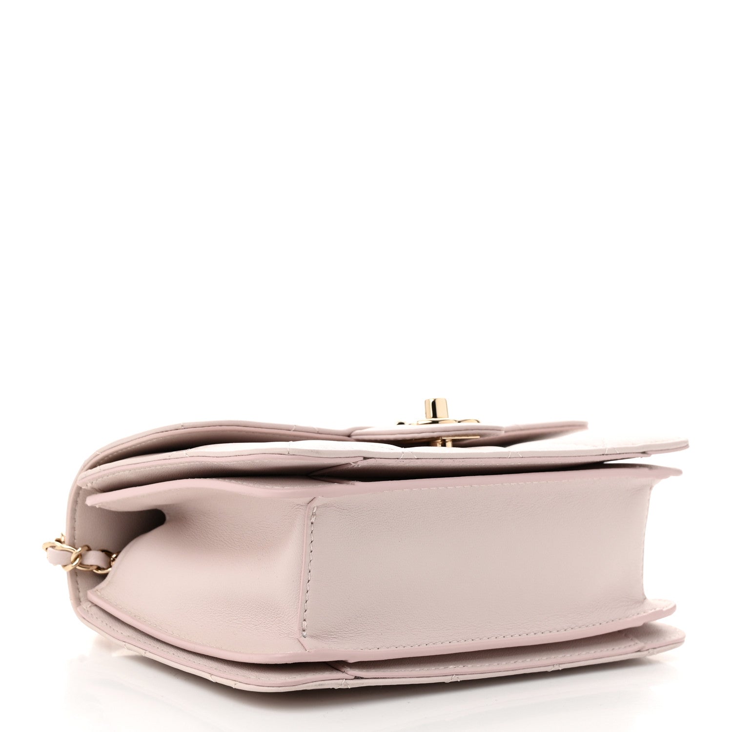 Chanel Calfskin Quilted Coco Lady Flap Light Purple 4 of 11