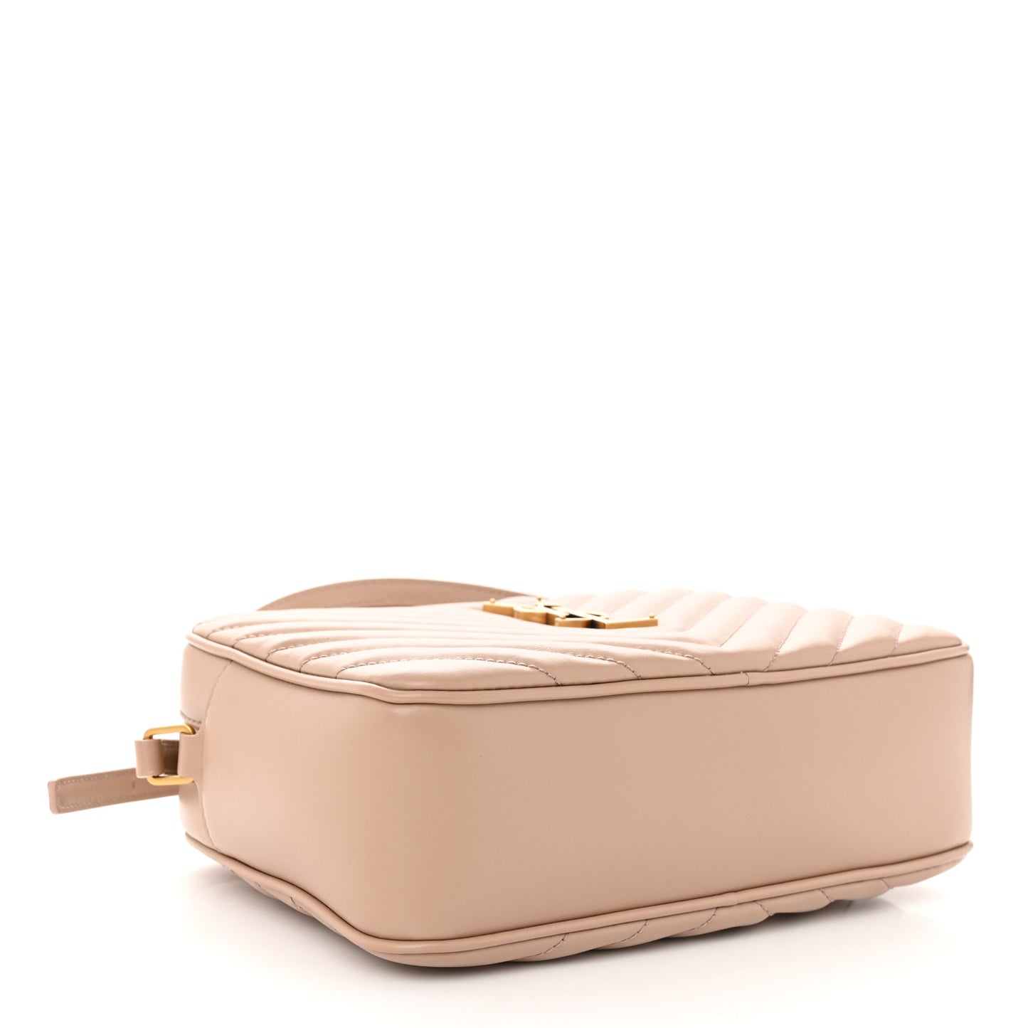Calfskin Matelasse Monogram Lou Camera Bag Rosy Sand