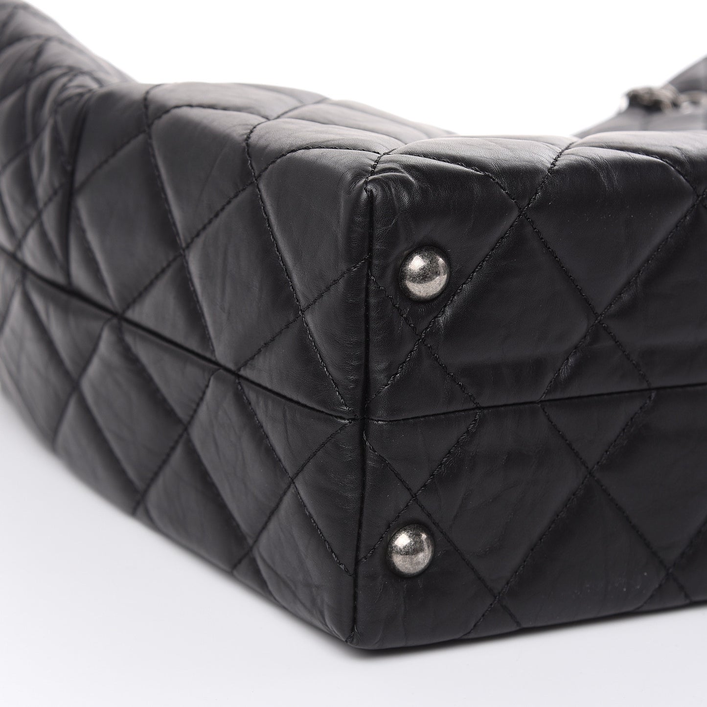 Aged Calfskin Reissue 2.55 Tote Black