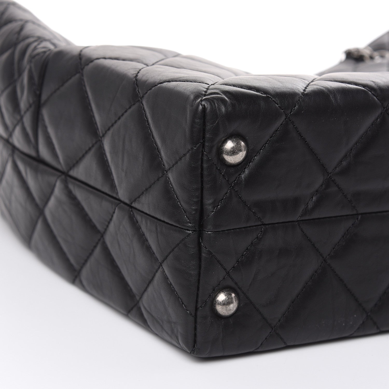 Chanel Aged Calfskin Reissue 2.55 Tote Black 8 of 9