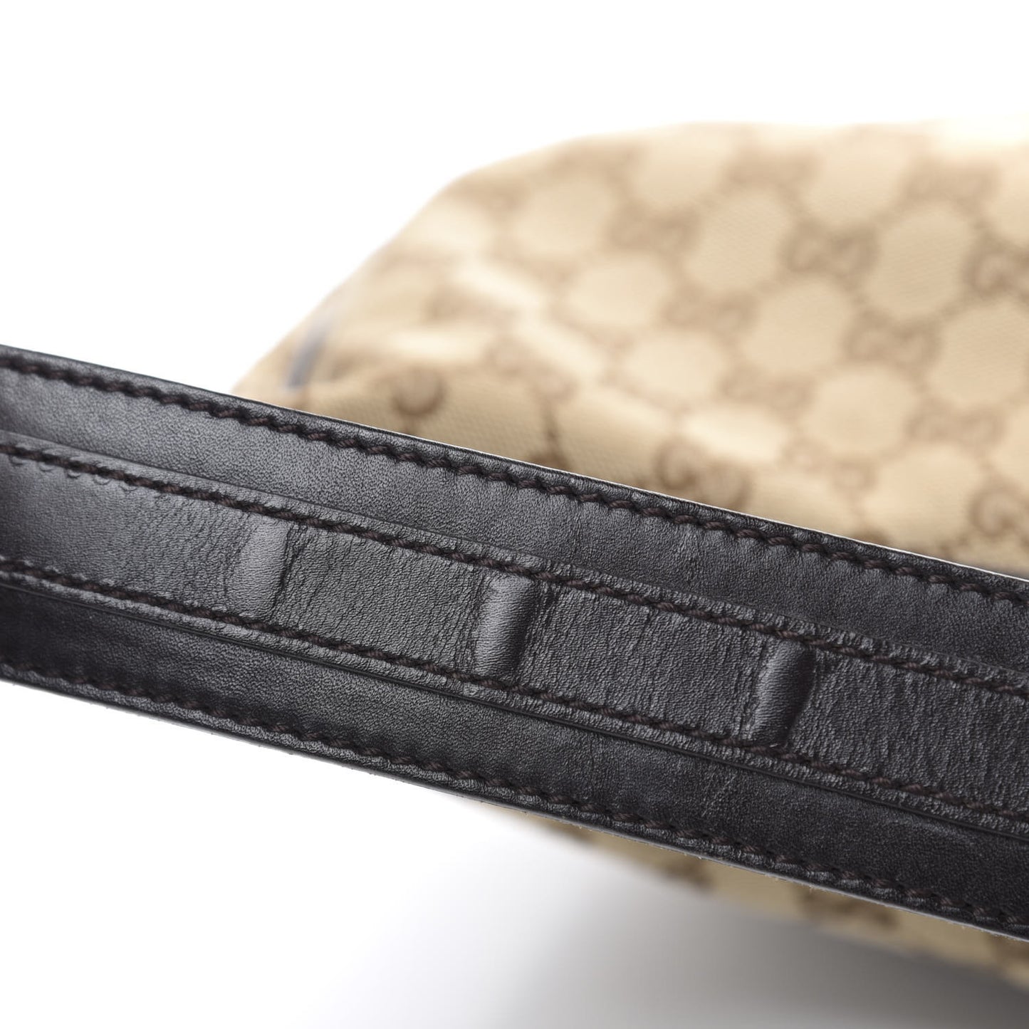 Monogram Medium GG Twins Hobo Dark Brown