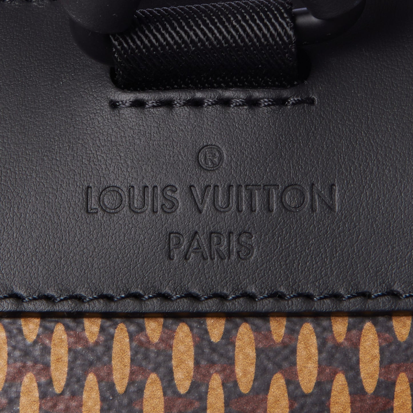 X NIGO Giant Damier Ebene Monogram Christopher PM Backpack