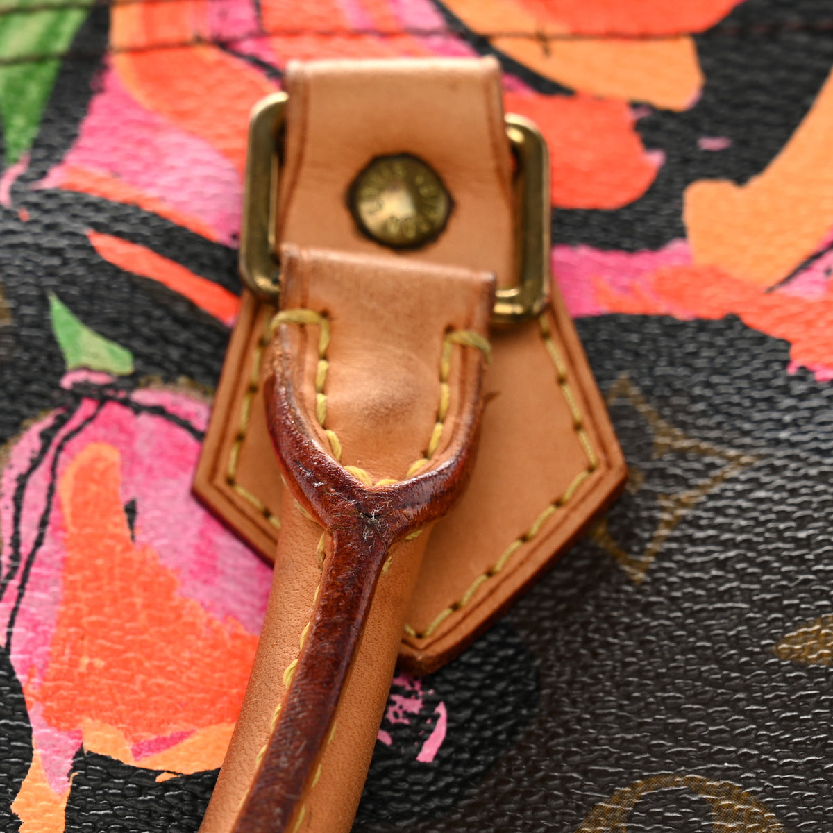 Louis Vuitton Monogram Roses Speedy 30 8 of 14