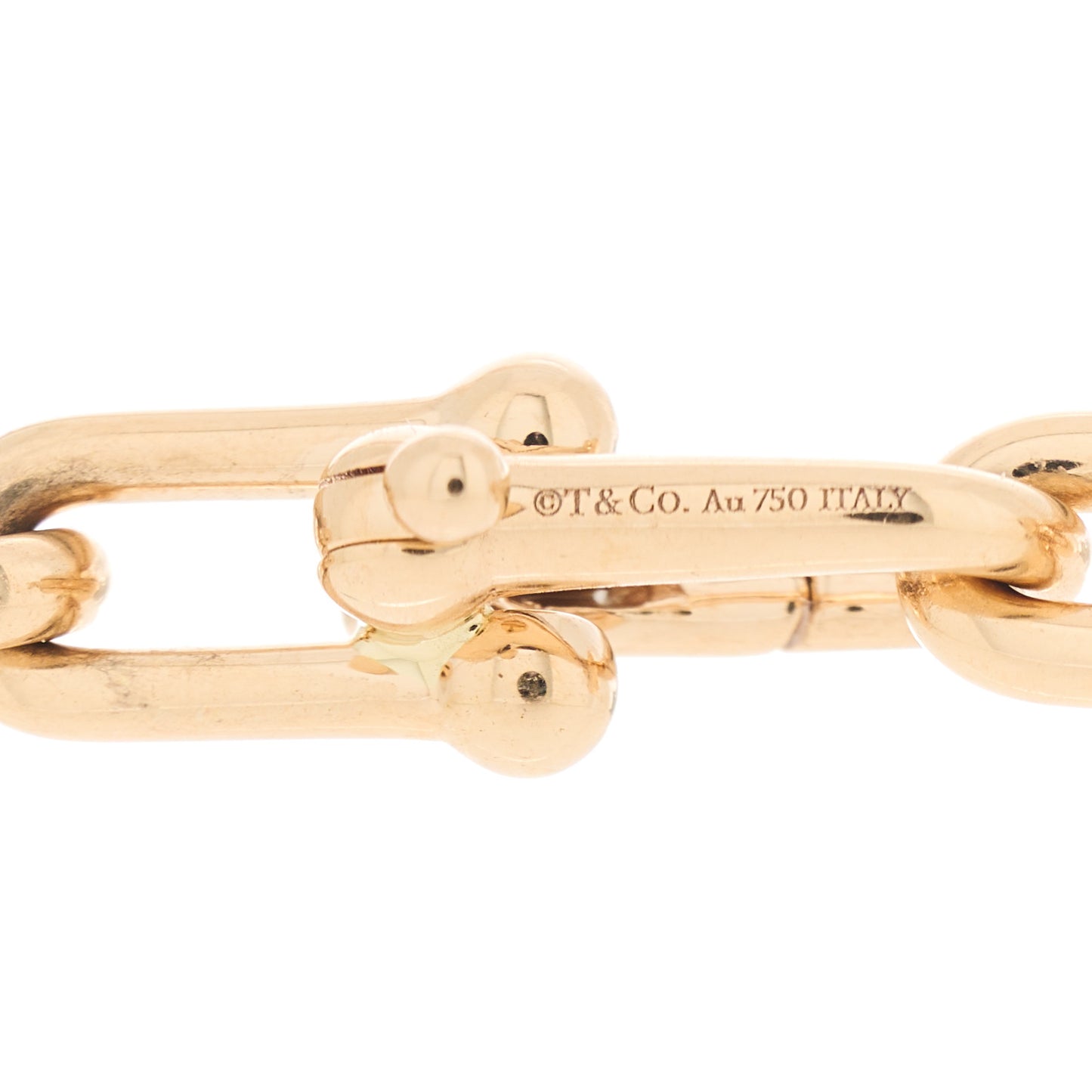 18K Rose Gold HardWear Graduated Link Necklace