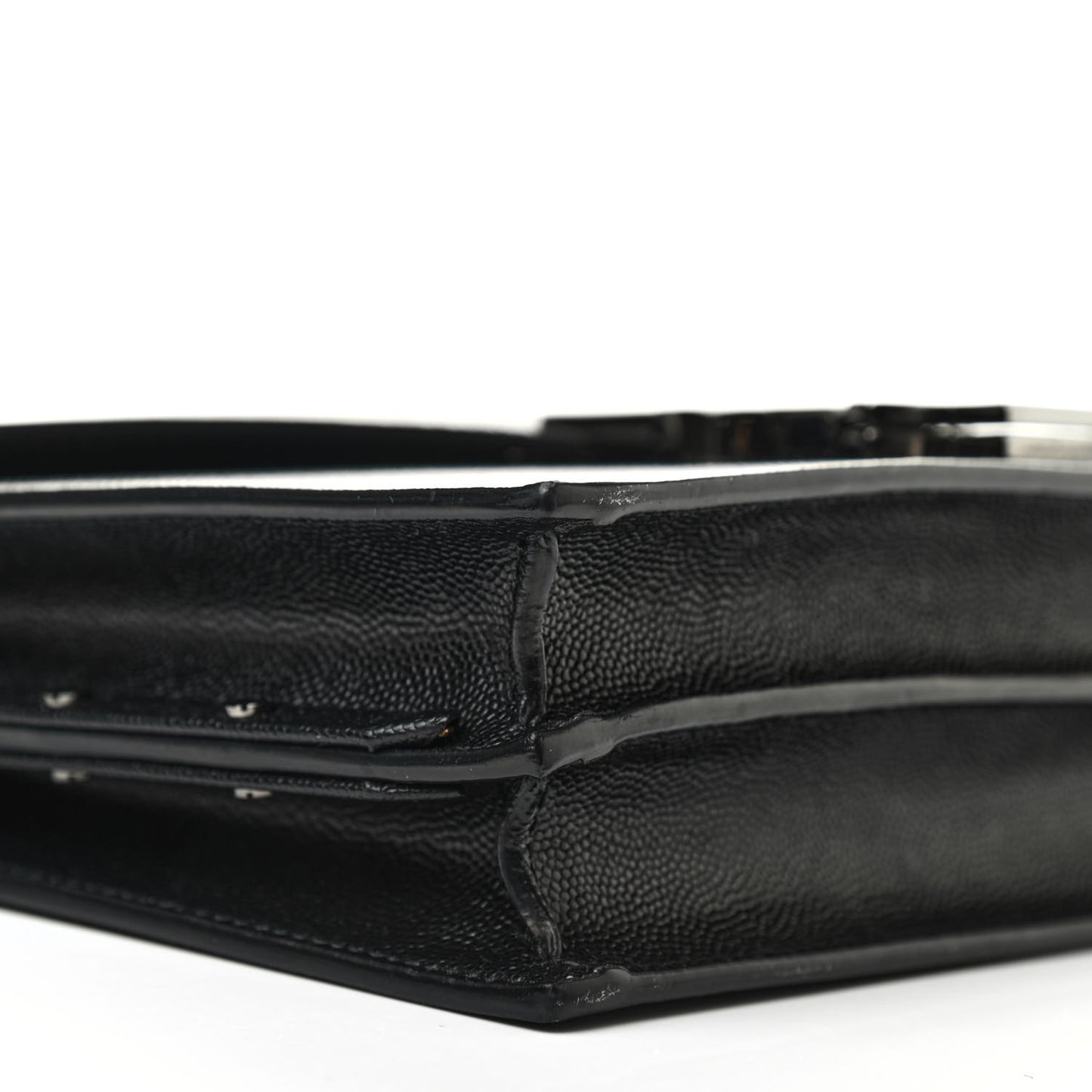 Grain De Poudre Monogram Cassandra Clasp Bag Black Rouge Legion