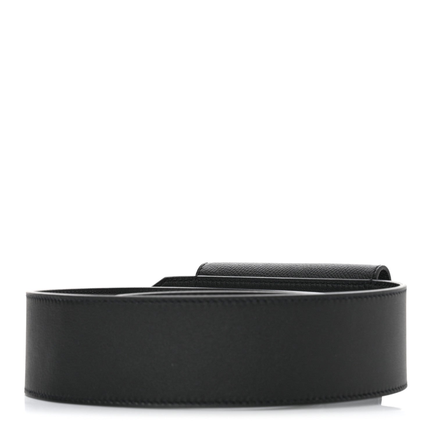 Hermes Swift Epsom Pocket Kelly Shoulder Strap Black 2 of 6