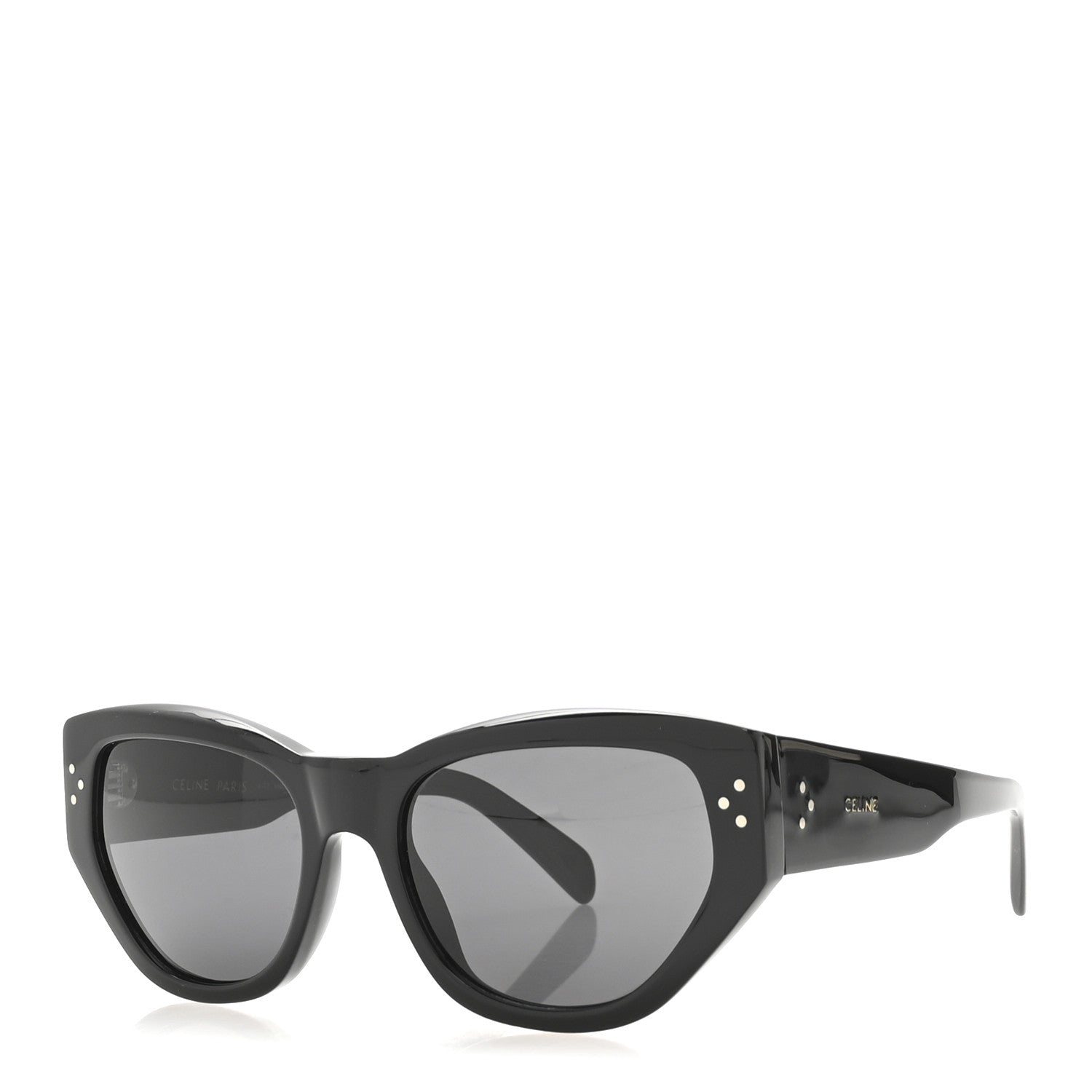 Celine Acetate Polarized Square Sunglasses CL40219I Black 1 of 8