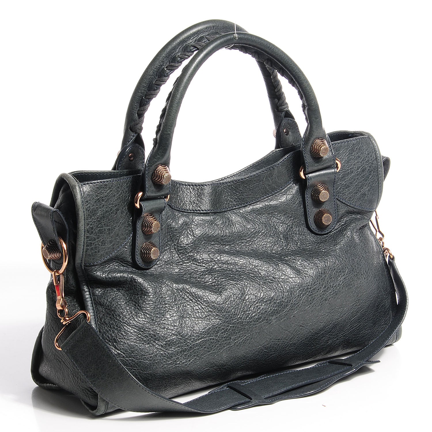 Balenciaga Agneau Giant 21 Rose Gold Hardware City Anthracite 6 of 13
