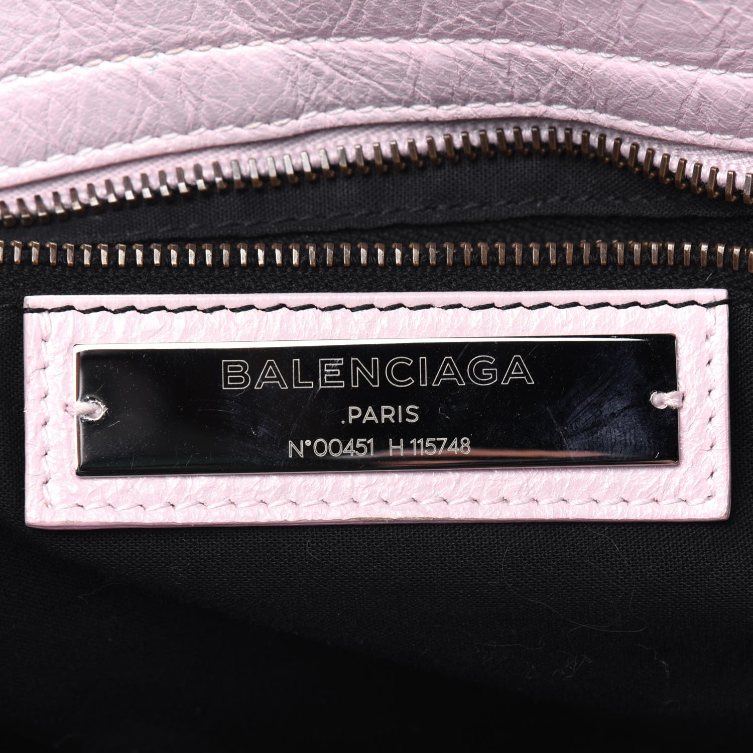 Balenciaga Agneau Classic Hardware City Rose Poudre Rose Petunia 7 of 14
