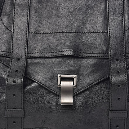 Proenza Schouler Lambskin PS1 Large Satchel Black 16 of 16