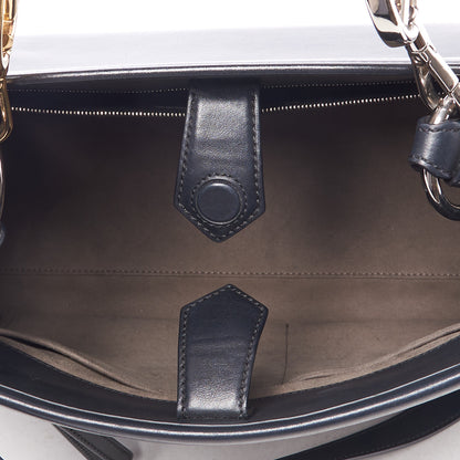 Fendi Vitello Century Opaco F is Fendi Regular Runaway Satchel Black 7 of 7