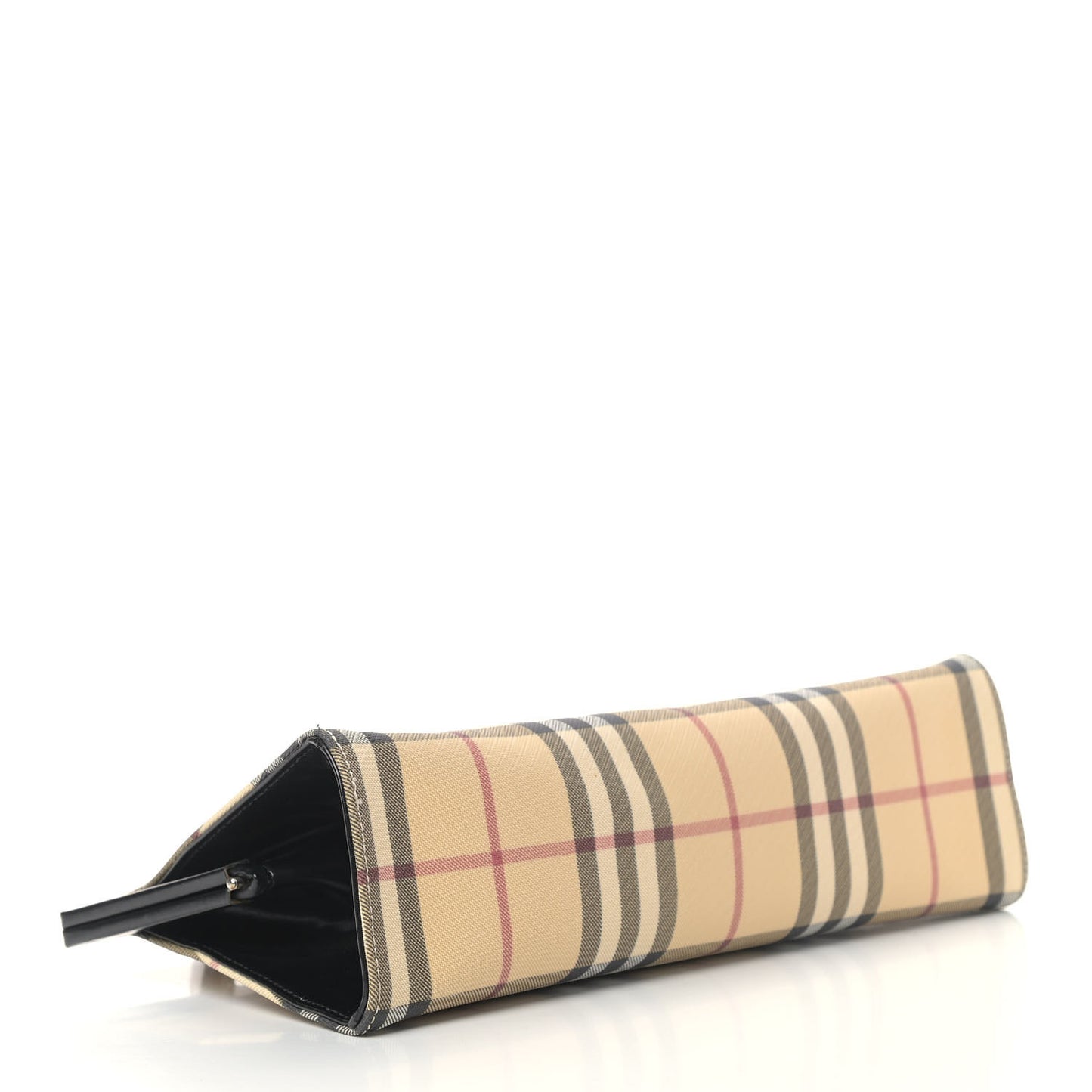 House Check Shoulder Bag Black