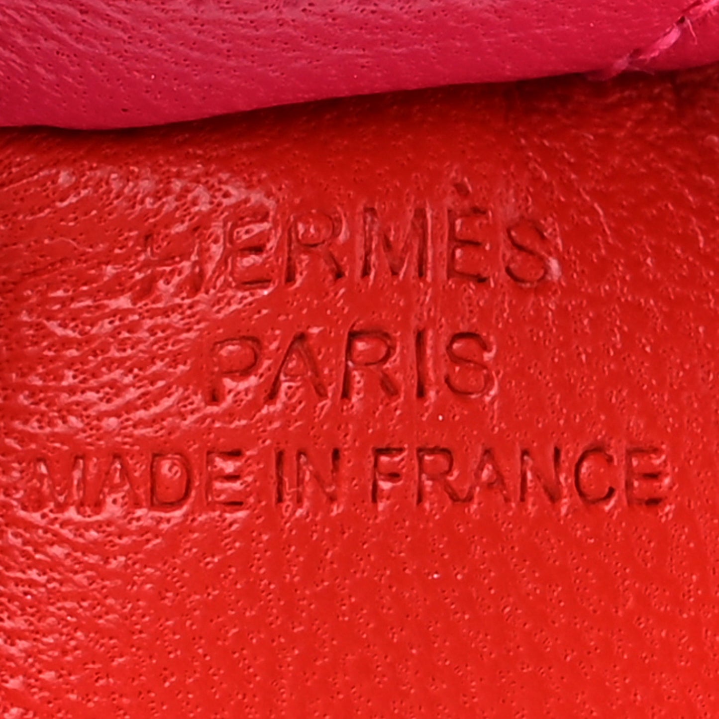 Milo Lambskin Grigri Rodeo Horse Bag Charm PM Rose Jaipur Shocking Rouge H