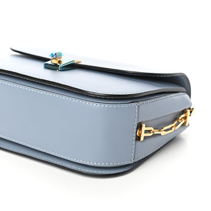 Valentino Garavani Vitello Chain Flap Bag Aqua 8 of 8
