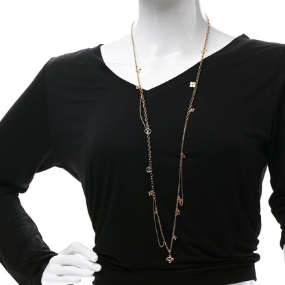 Louis Vuitton Metal Blooming Supple Necklace Gold 2 of 6