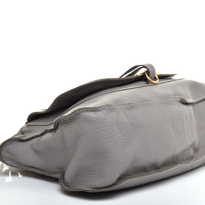 Chloe Calfskin Large Marcie Satchel Cashmere Grey 6 of 10