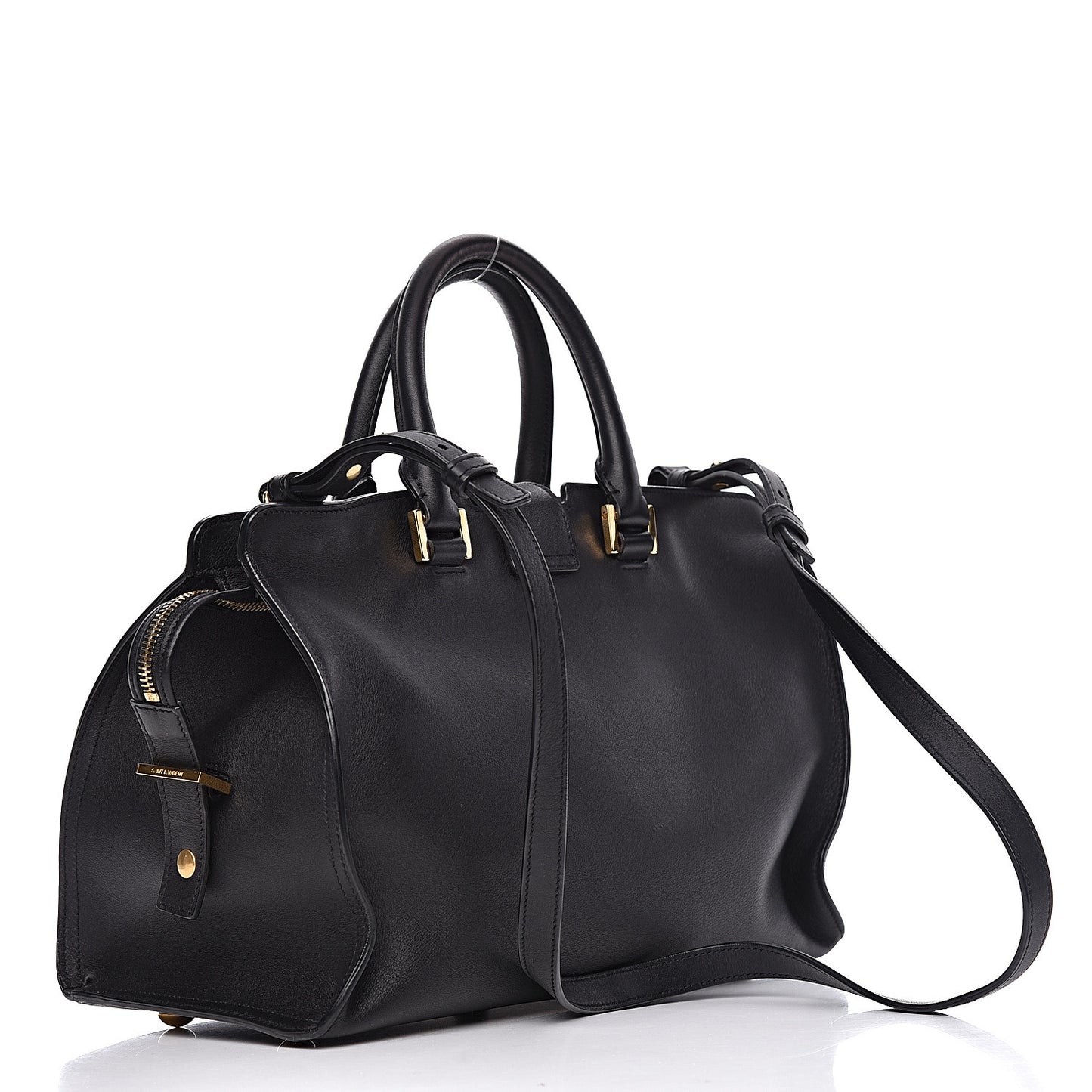 Calfskin Small Classic Y Cabas Black