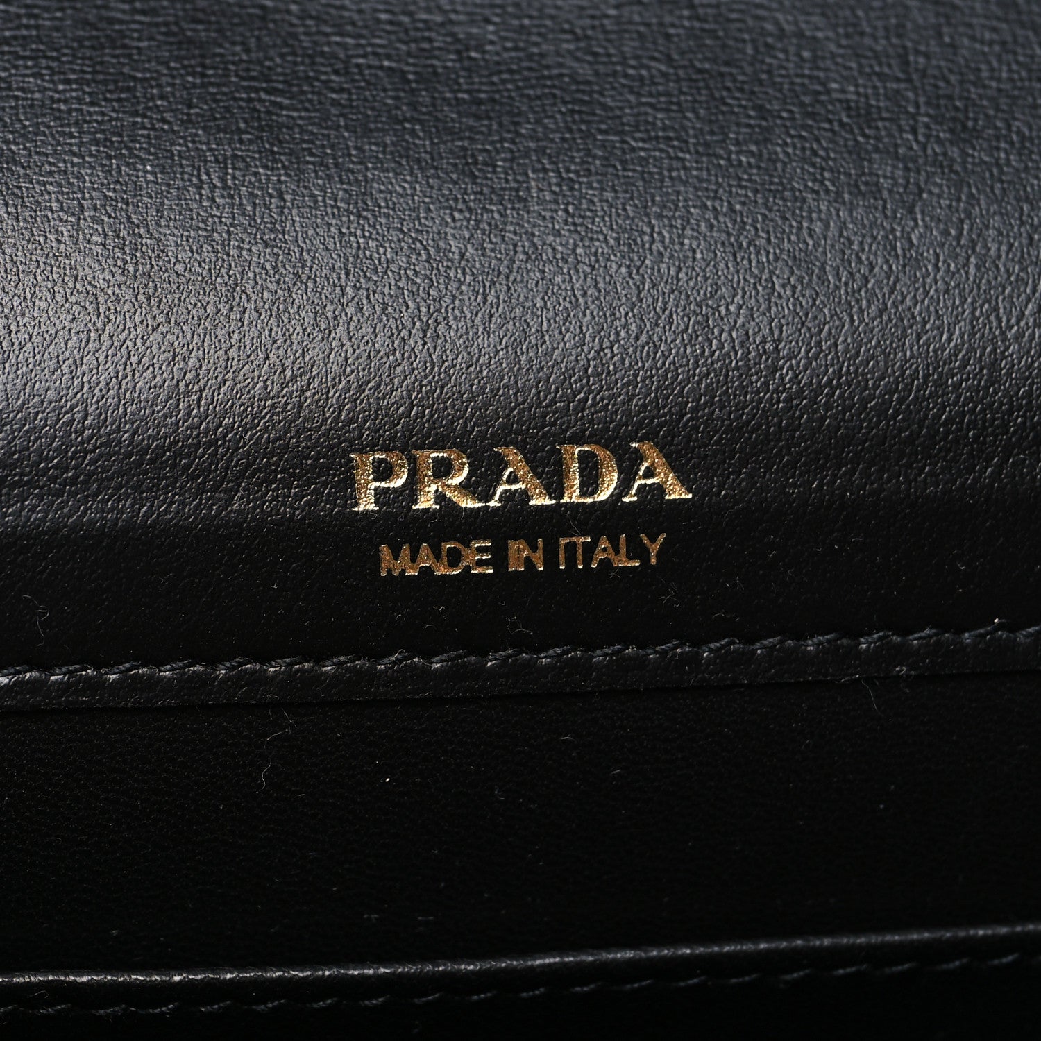 Prada City Calfskin Saffiano Envelope Flap With Chain Black 8 of 11