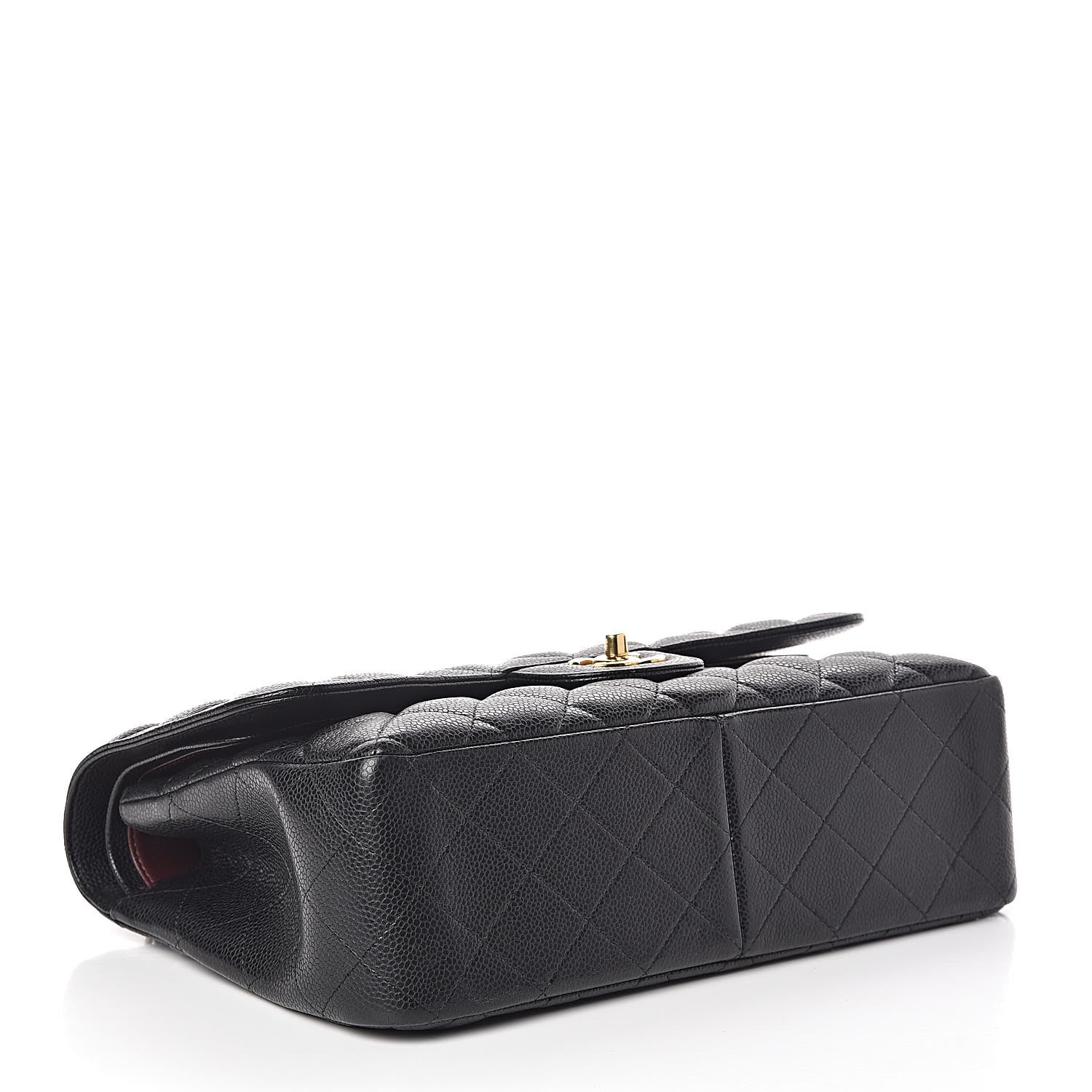 Chanel Caviar Quilted Jumbo Double Flap Black 4 of 18