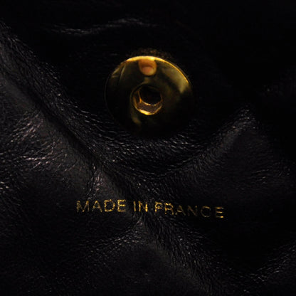 Chanel Lambskin Quilted Backpack Black 9 of 10