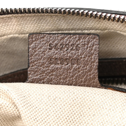 Gucci GG Supreme Monogram Web Small Ophidia Messenger Bag Brown 7 of 13