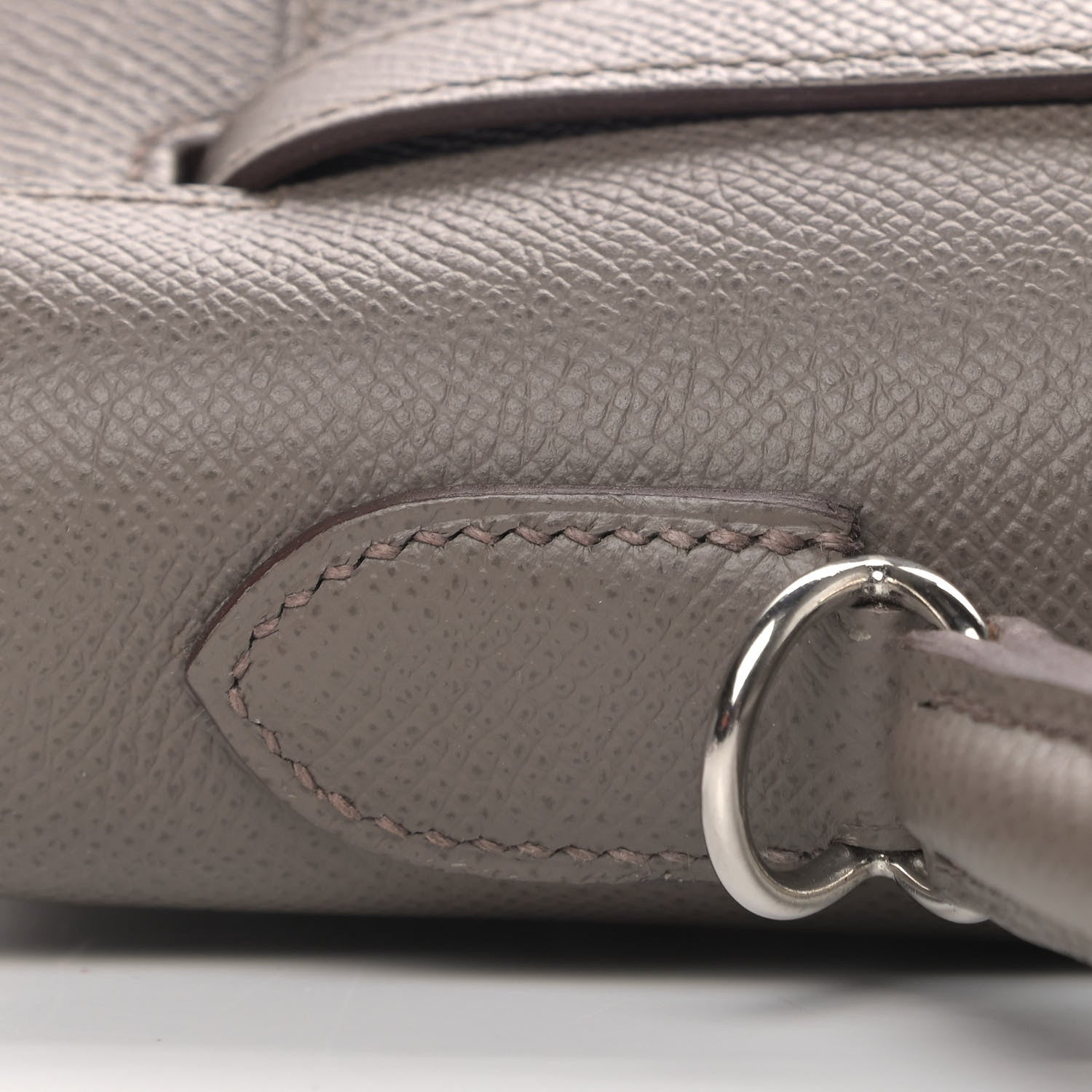 Hermes Epsom Kelly Sellier 32 Etain 10 of 41