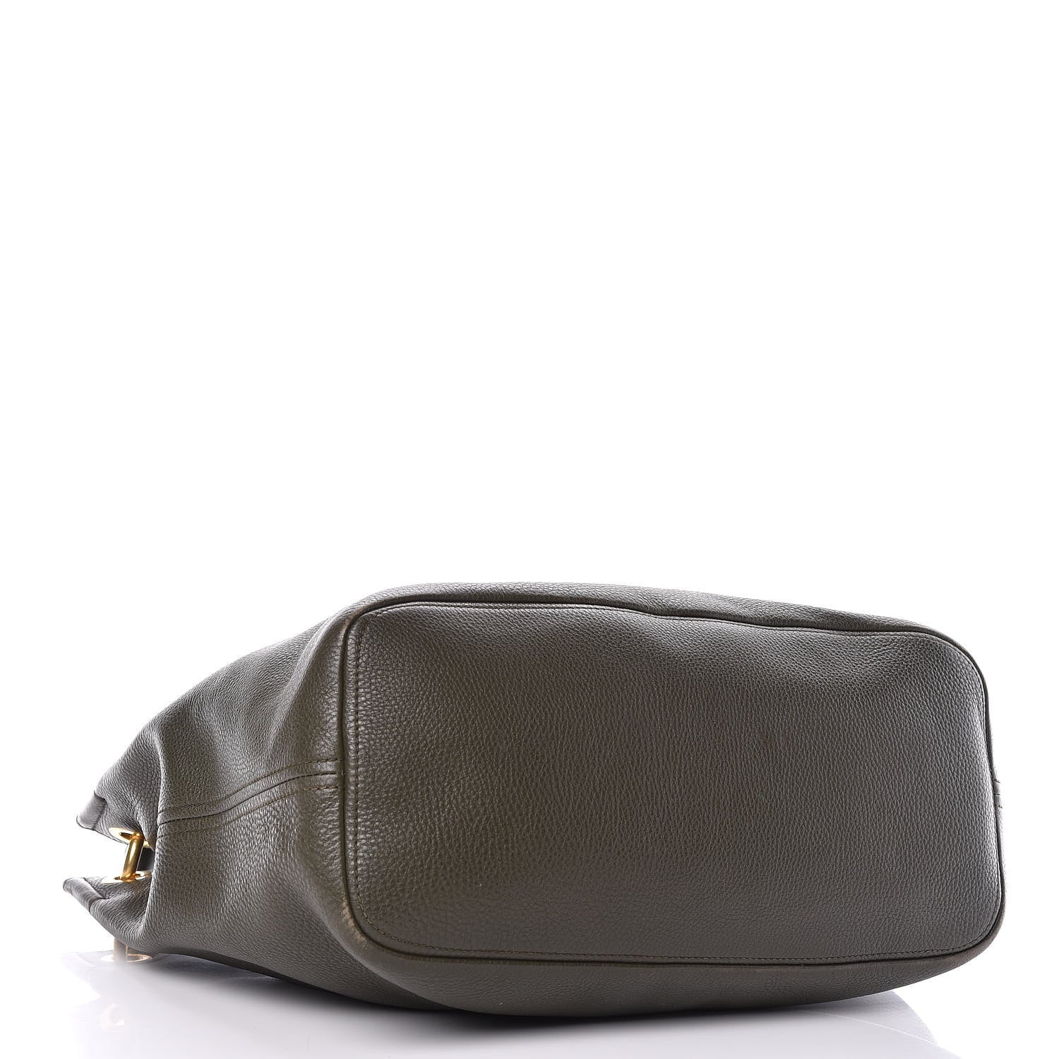 Prada Vitello Daino Hobo Dark Green 4 of 18