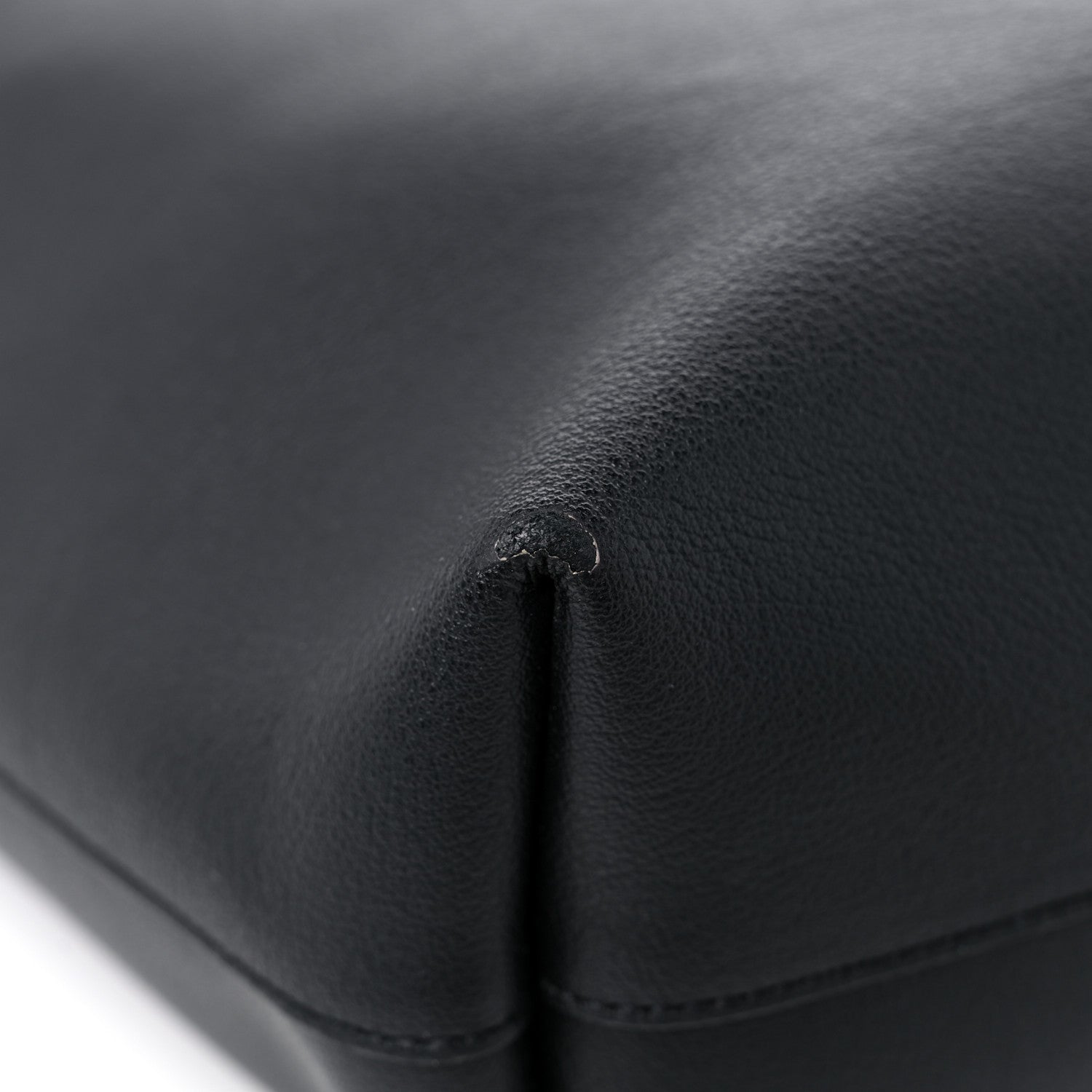 Saint Laurent Calfskin Medium Shopping Tote Black 8 of 15