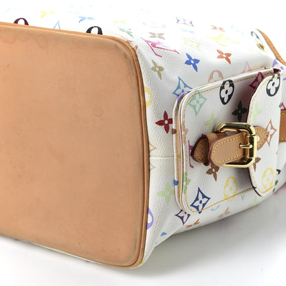 Louis Vuitton Monogram Multicolor Petit Noe White 6 of 9