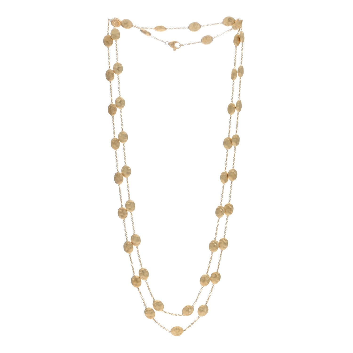 Marco Bicego 18K Yellow Gold Siviglia Extra Long Necklace 3 of 4