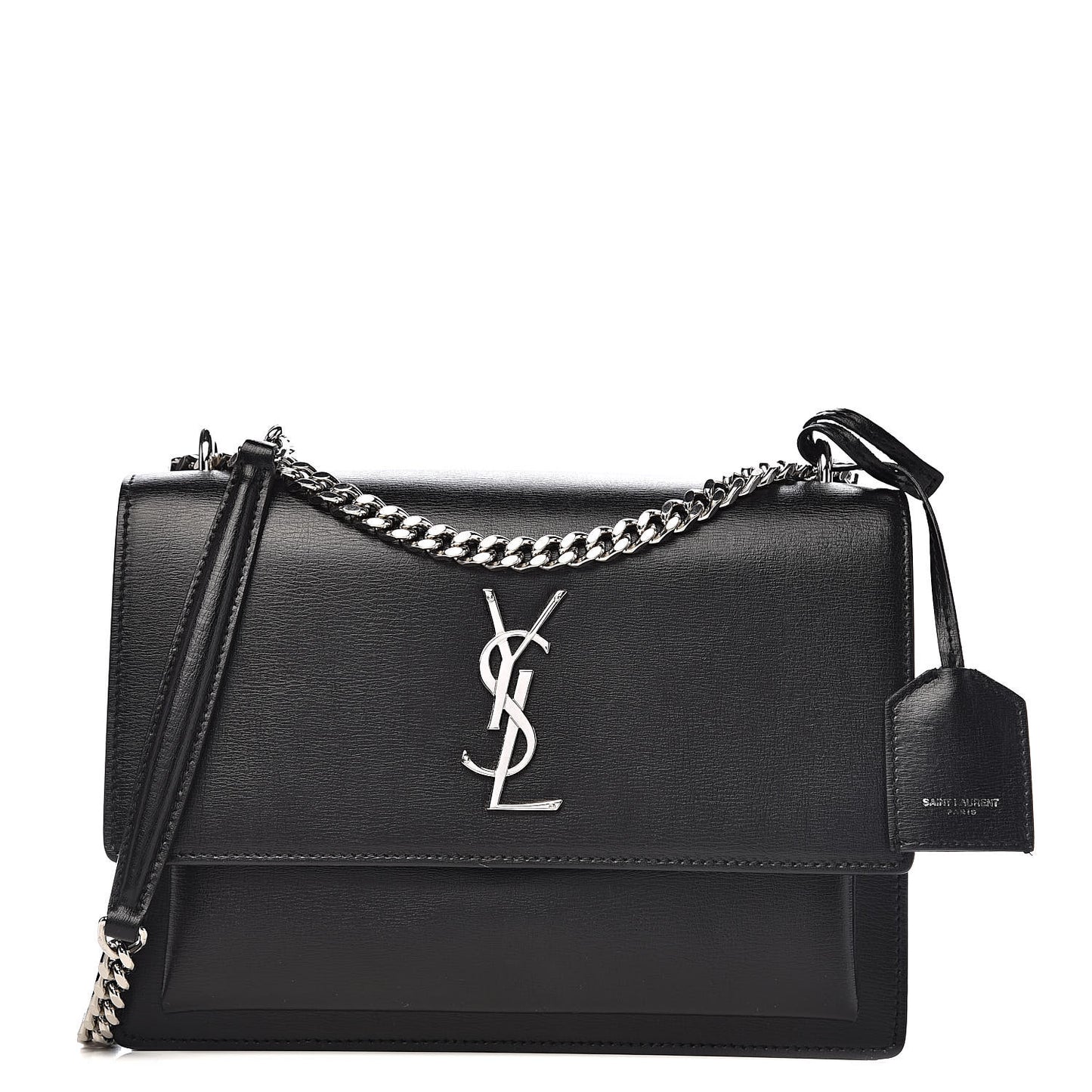 Calfskin Medium Monogram Sunset Black