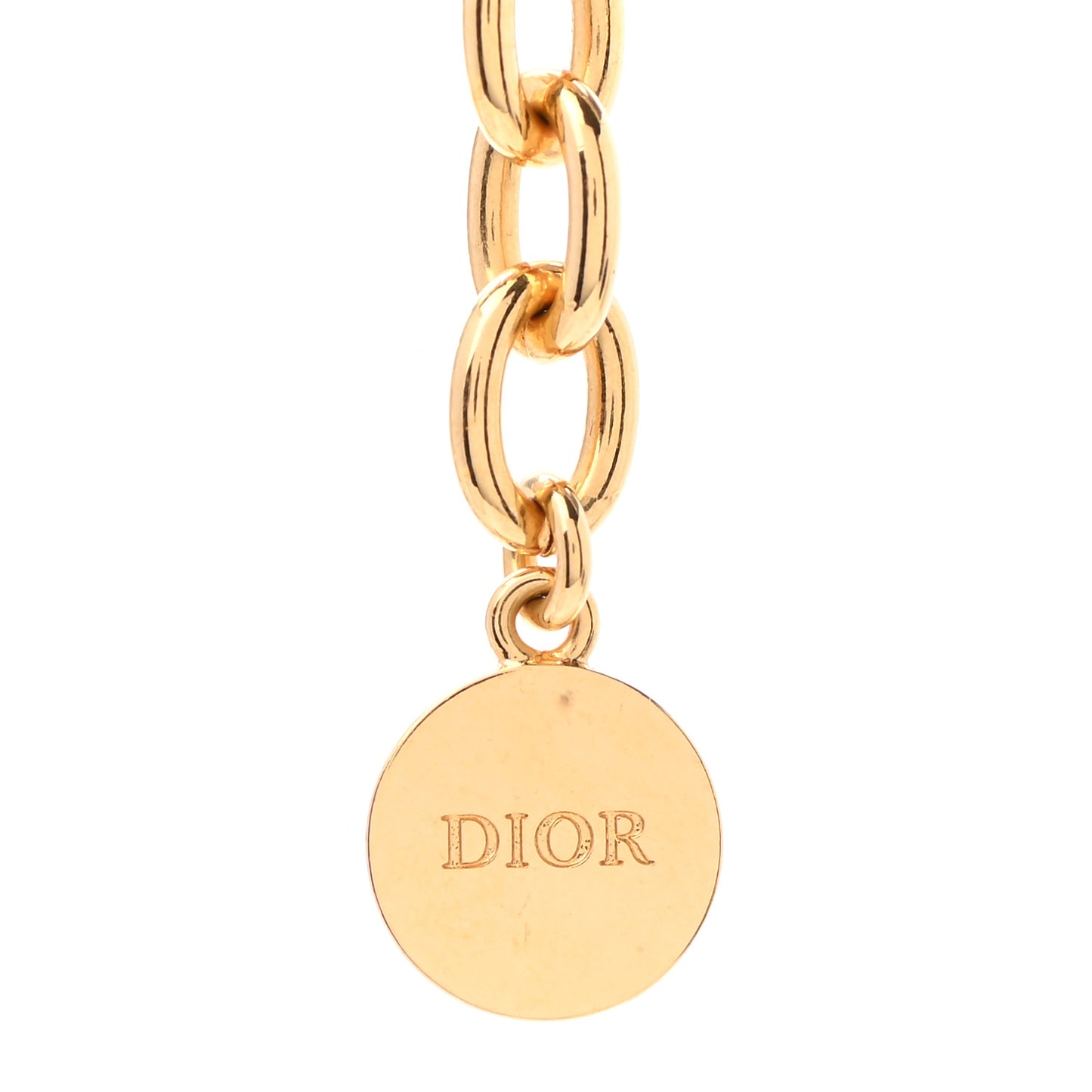 Metal Danseuse Etoile Chain Choker Necklace Gold