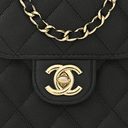 Chanel Caviar Quilted Classic Phone Holder Black 9 of 11