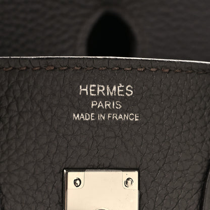 Hermes Togo Birkin 25 Etain 6 of 15