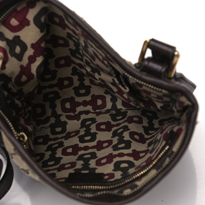Gucci Monogram Web Jolicoeur Charms Messenger Dark Brown 4 of 18