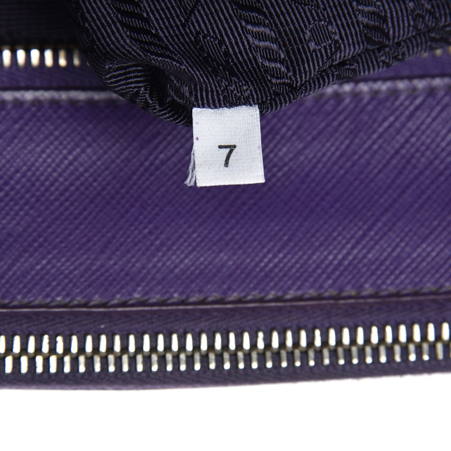 Saffiano Small Galleria Double Zip Tote Viola