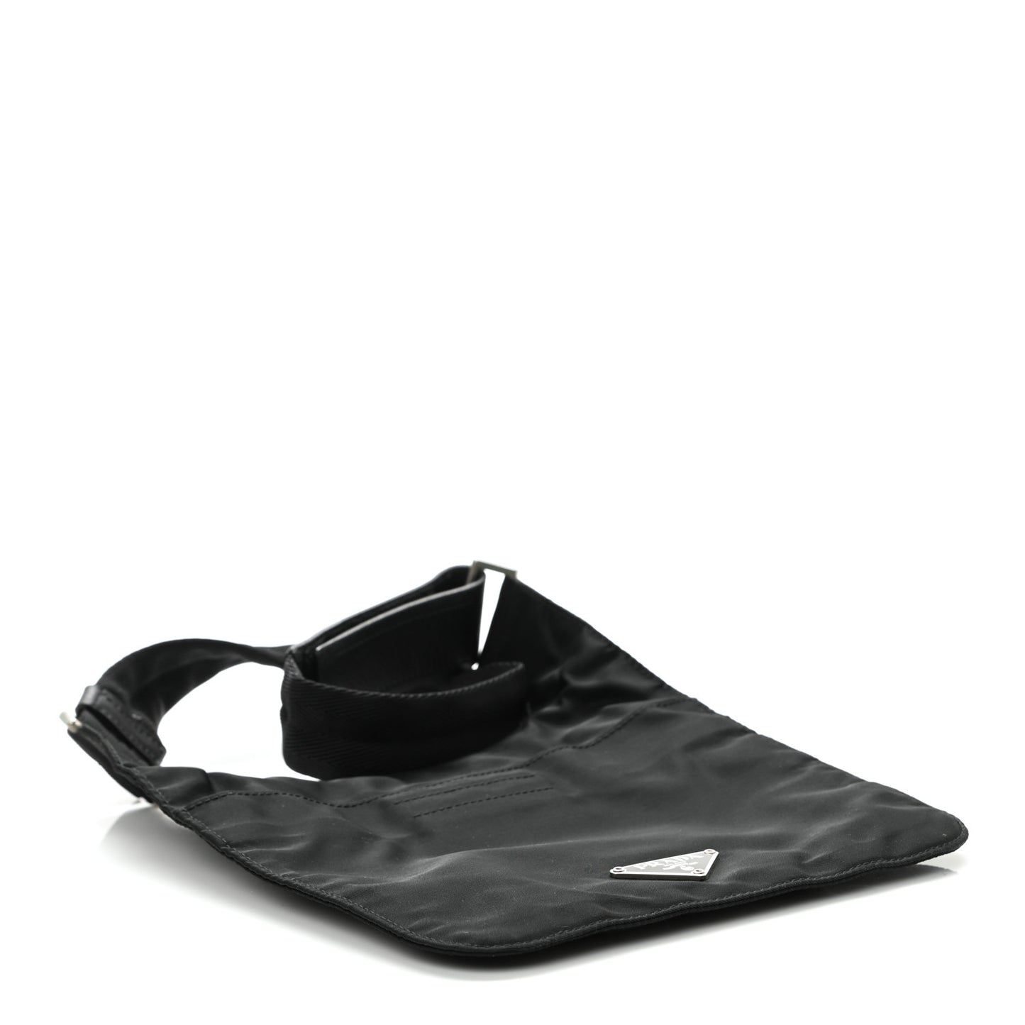 Tessuto Nylon Sport Shoulder Bag Black