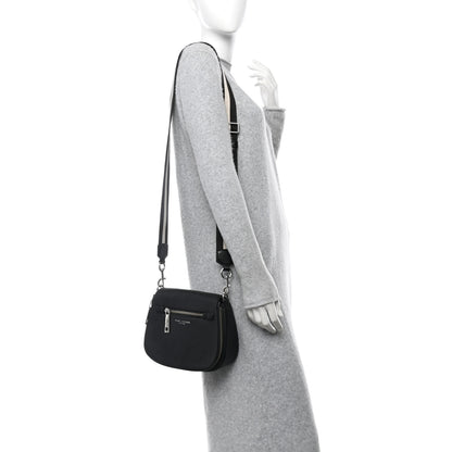 Marc Jacobs Pebbled Calfskin Recruit Nomad Crossbody Black 2 of 10