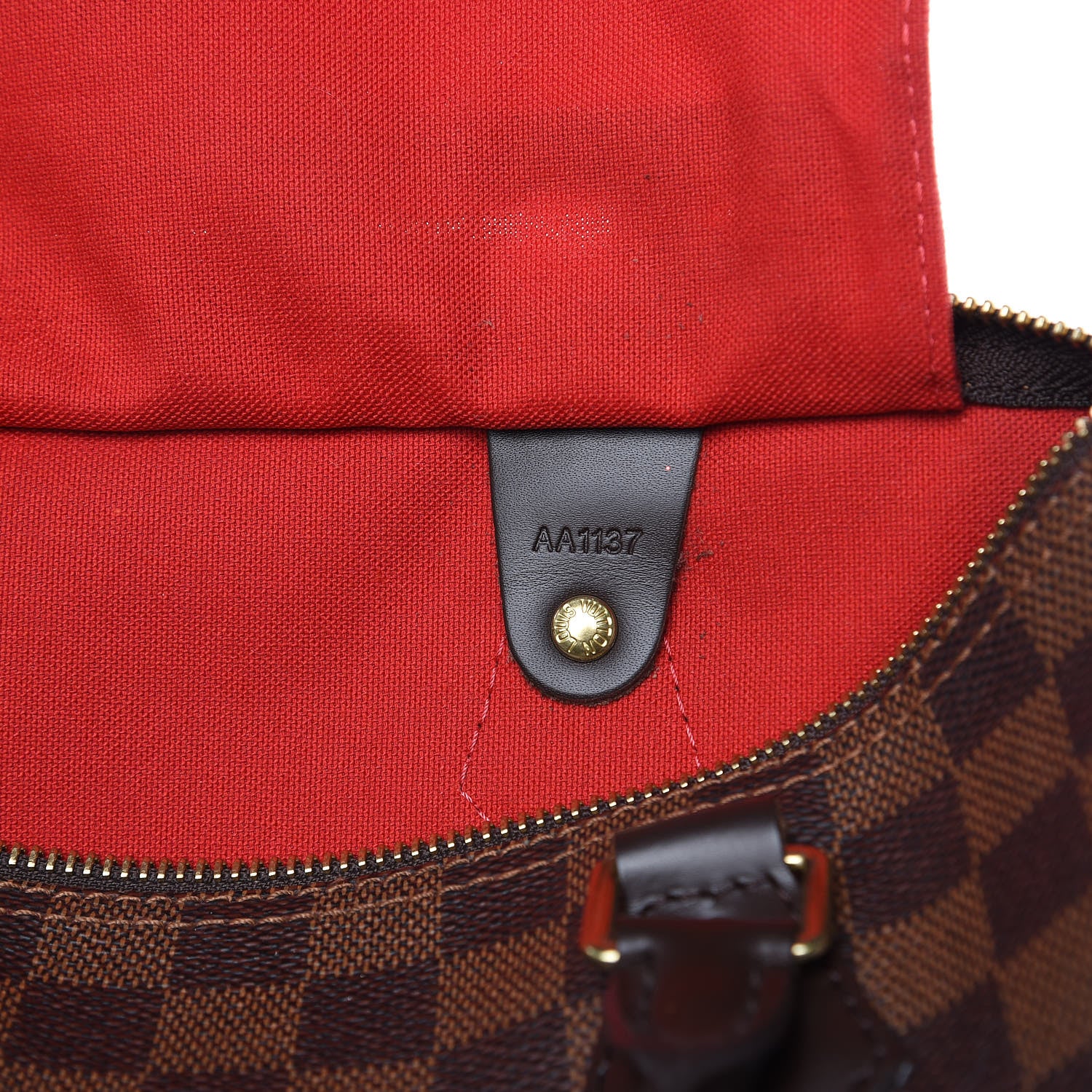 Louis Vuitton Damier Ebene Speedy 30 6 of 12