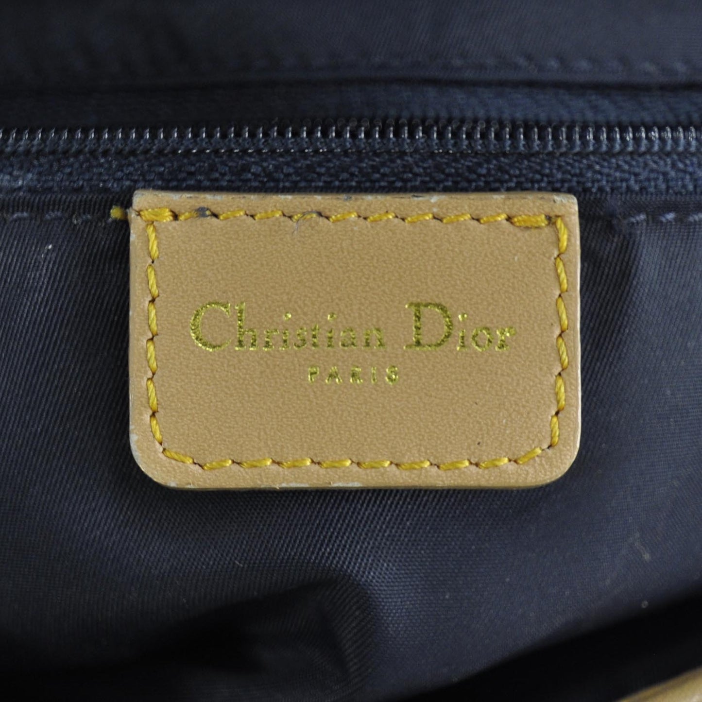 Denim Calfskin Saddle Bag Blue