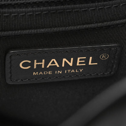 Chanel Calfskin Quilted Small Urban Spirit Backpack Black 6 of 10
