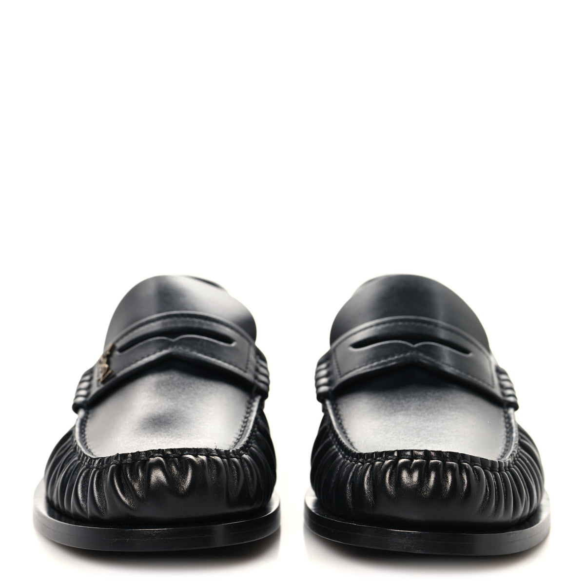 Saint Laurent Calfskin Le Loafer 15 Moccasin 38.5 Black 3 of 9