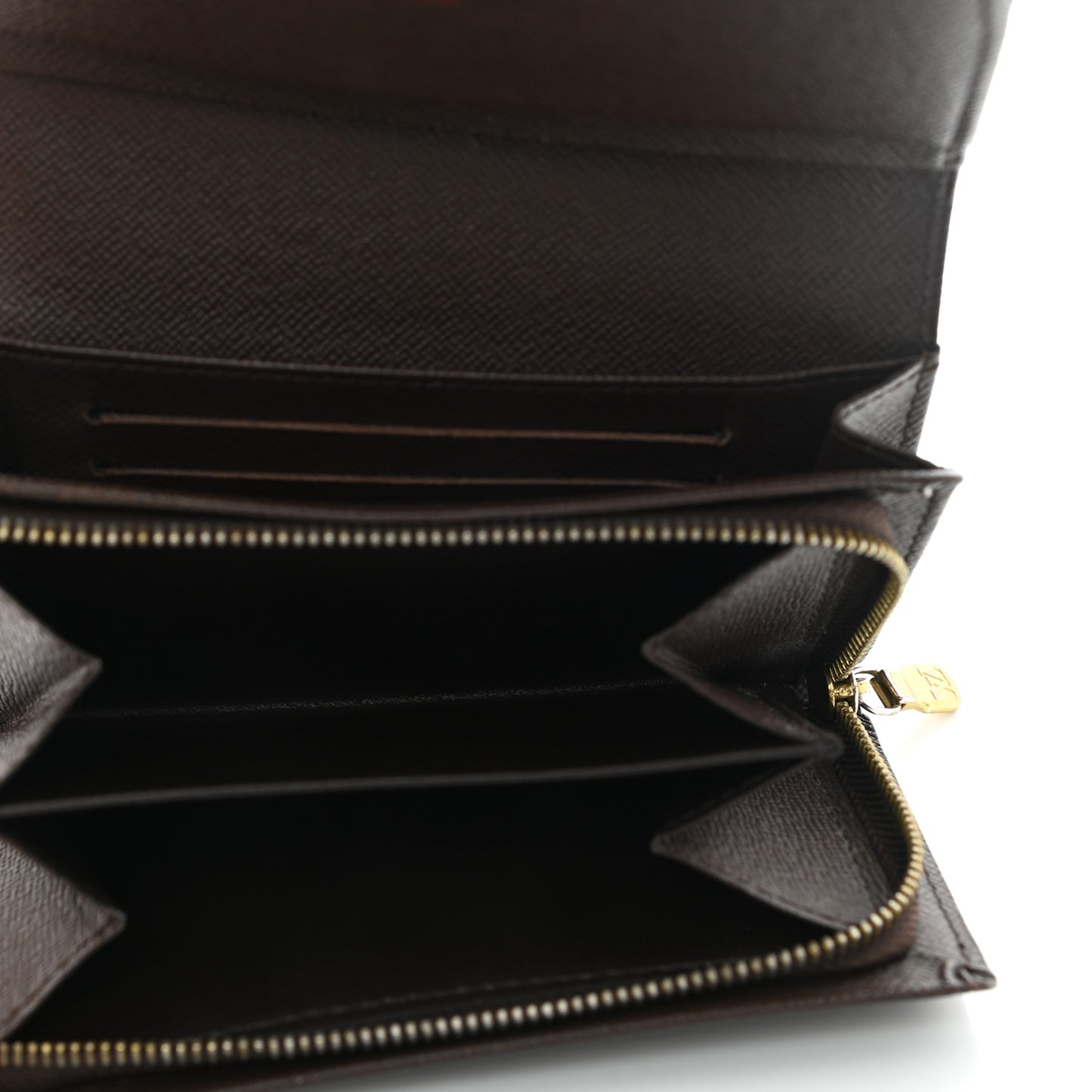 Damier Ebene Porte-Monnaie Billets Tresor Wallet