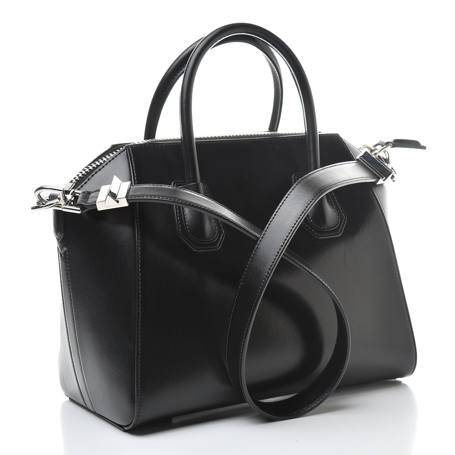 Givenchy Shiny Lord Calfskin Small Antigona Black 3 of 14