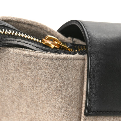 Celine Felt Smooth Calfskin Mini Belt Bag Beige 10 of 11