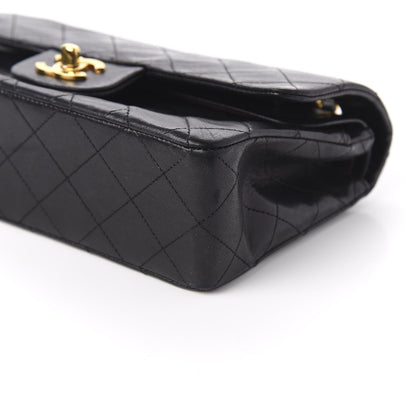 Chanel Lambskin Quilted Small Double Flap Black 7 of 12