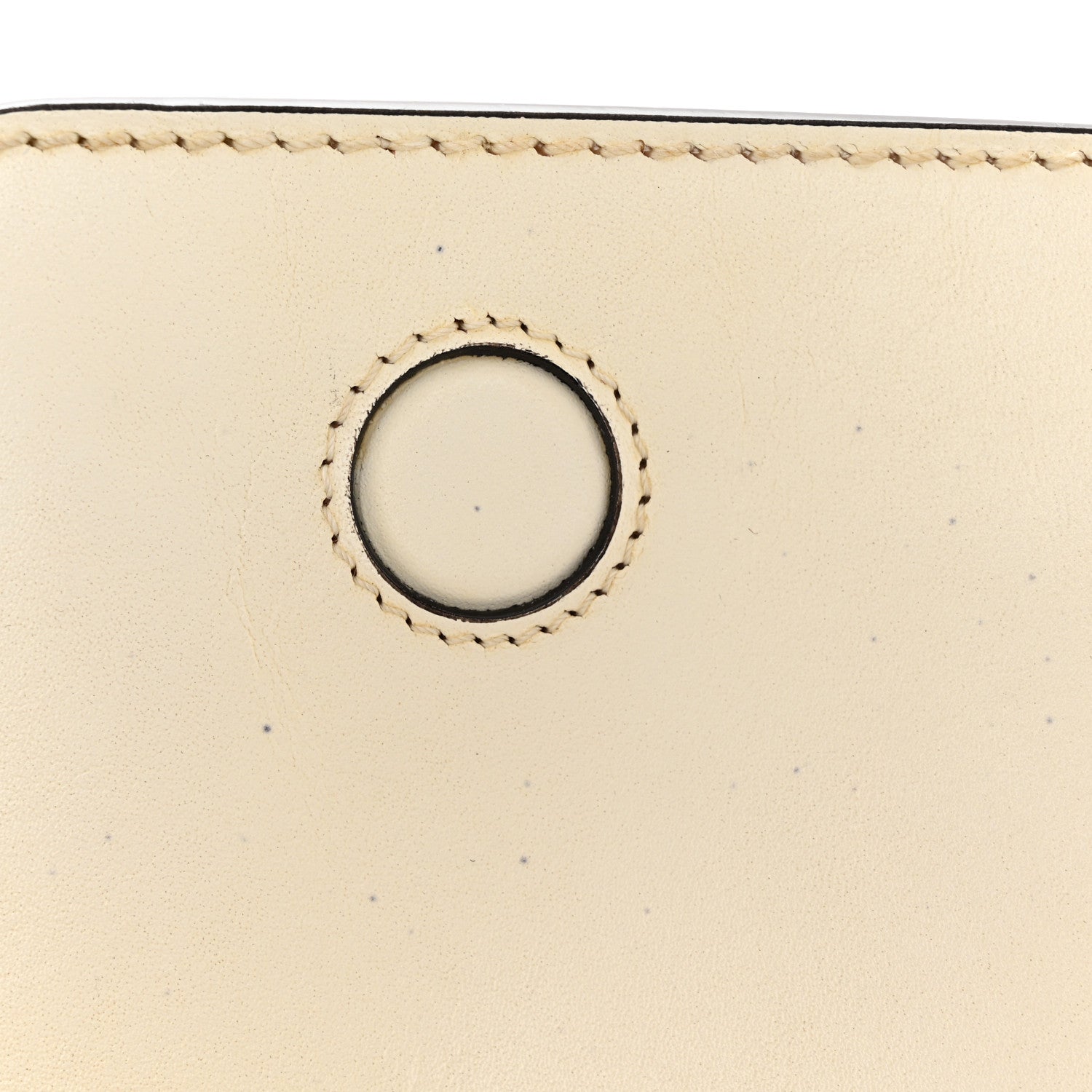 Jimmy Choo Calfskin Madeline Shoulder Bag White 11 of 12