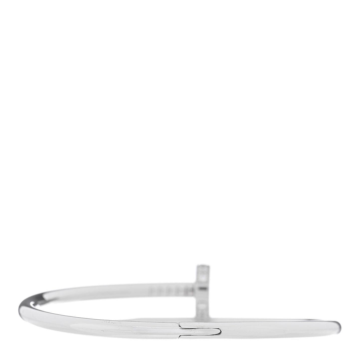 18K White Gold Diamond Juste Un Clou Bracelet 16