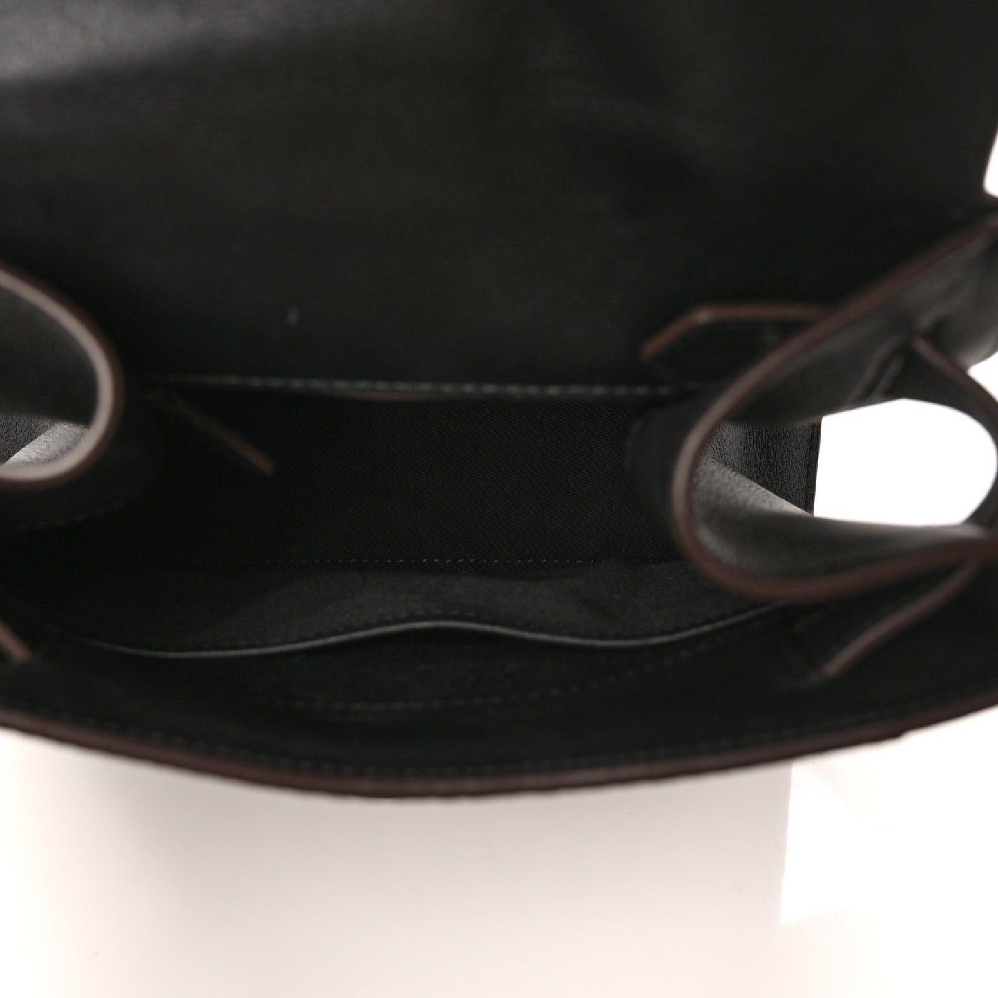 Calfskin Ottoman Essential Visetos Small Backpack Black